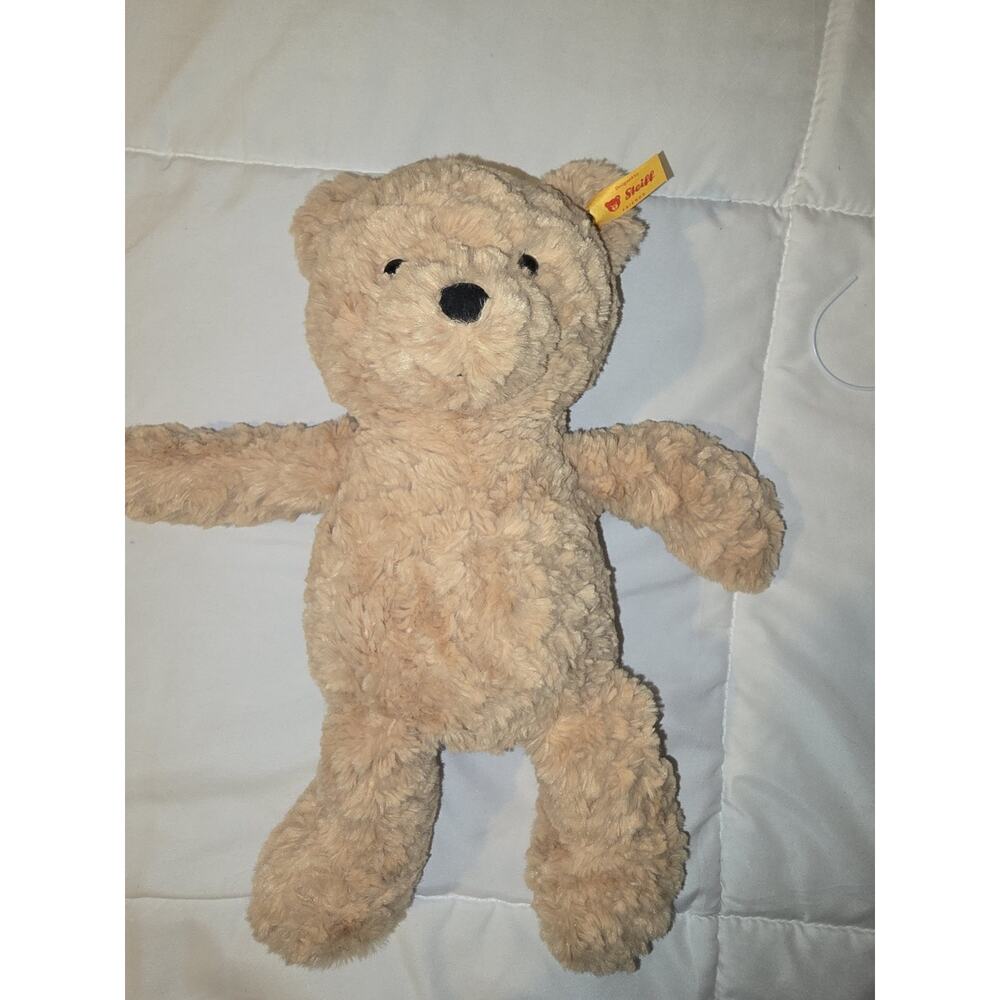 Steiff Jimmy Teddy Bear Plush 12-inch Soft Cuddly Friends Toy